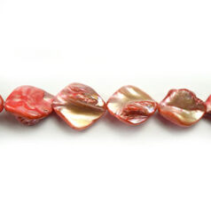 Shell 10x14-12x16mm Nugget - Red