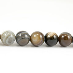 10mm Round - Brown Agate