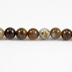 6MM Round - Brown Agate