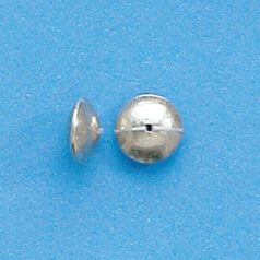 Bali Silver .925 6x3mm Disc spacer bead (hole size 0.6mm)