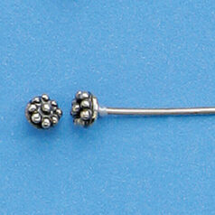 Bali Silver .925 2.5" 20ga Beaded Headpin