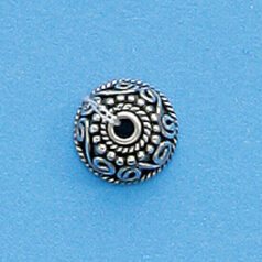 Bali Silver .925 10mm Bead Cap (hole size 1.8mm)