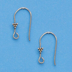 Bali Silver .925 18mm Earring Hook