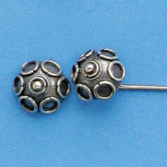 Bali Silver .925 20ga 2in. Headpin w/8mm Cap ,