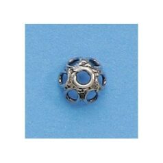 Bali Silver .925 10x5mm Bead Cap (hole size 1.9mm)