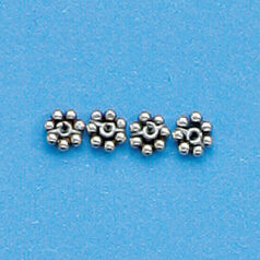 Bali Silver - Spacer 1x5mm (hole size 1.3mm)