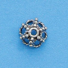 Bali Silver - Bead Cap 5x10mm(hole size 2.1mm)