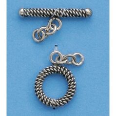 Bali Silver - Toggle 3x15mm