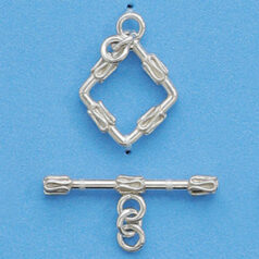 Bali Silver - Toggle Clasp 3x14mm