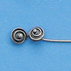 Bali Silver - Headpin w/Cap 60x5mm, 20ga