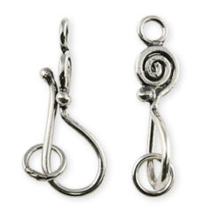 Bali Silver - Clasp 6x18mm