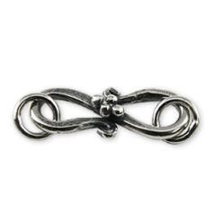 Bali Silver - Clasp 8x20mm