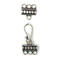 Bali Silver - Clasp 33x14mm