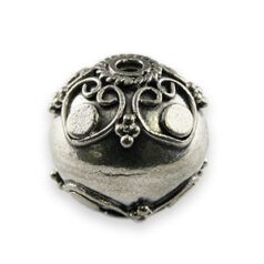 Bali Silver - Bead Round 13mm(hole size 1.7mm)