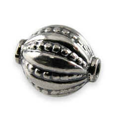 Bali Silver - Bead 12x10x10mm(hole size 1.7mm)