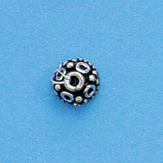 Sterling - 3x7mm Bead Cap