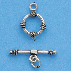 Sterling - Toggle Clasp 15mm