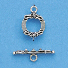 Sterling - Toggle Clasp 14mm
