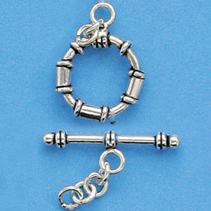 Sterling - Toggle Clasp 16mm