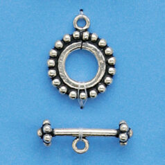 Sterling - Toggle Clasp 15mm