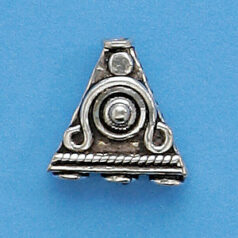 Sterling - 16x15mm Connector w/3 holes