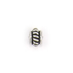 Sterling Plated - Bead Spacer 6x4mm