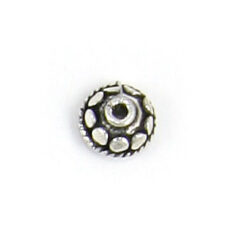 Sterling Plated - Bead Cap 8x4mm