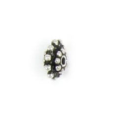 Sterling Plated - Bead Spacer 9x4mm