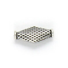 Sterling Plated - Bead 15x7x3mm