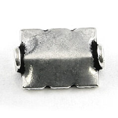 Sterling Plated - Bead 13x9x3mm