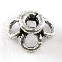 Sterling Plated - Bead Cap 10mm