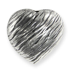Sterling Plated - Bead Heart 20mm