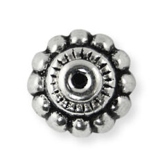 Sterling Plated - Bead Cap 9mm