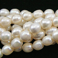 Pearls, Rice 8-9mm - Cream