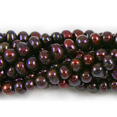Bead, Pearl Cultured Freshwater, Plum, 4-5mm Potato Shape C Grade