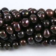 Pearls, Potato 6-7mm - Plum
