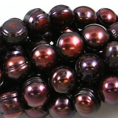 Bead, Pearl Cultured Freshwater, Plum, 11-12mm Potato Shape
