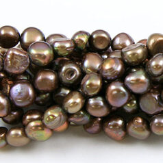 Flat Side Round 6-7mm - Grey