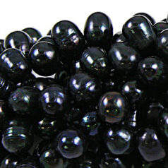 Bead, Pearl Cultured Fresh water, Purple, 8-9mm Rice Shape Top Drilled
