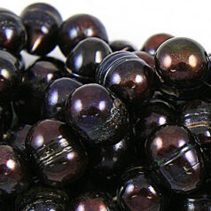 Bead, Pearl Cultured Fresh water, Plum, 8-9mm Rice Shape Top Drilled