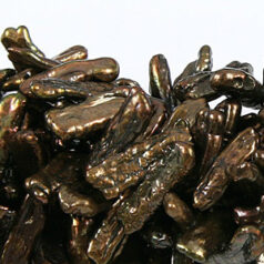 Bead, Pearl Cultured Freshwater, Peacock Green, 7x19mm Biwa Stick Center Drilled