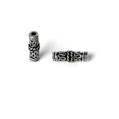 Tube 4.5x1x13.5mm - Ant. Silver