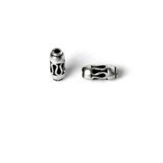Tube 4.3x1.5x10mm - Ant. Silver