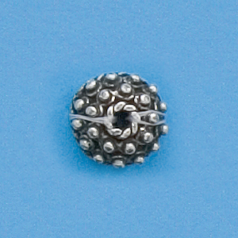 Bead Cap 10x1.8x4mm - Ant. Silver