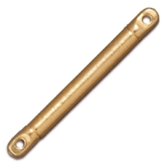 Tierracast Pewter Link Bar, 25x2.4mm - Brass Oxide