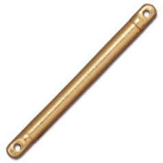 Tierracast Pewter Link Bar, 31x2.3mm - Bright Gold
