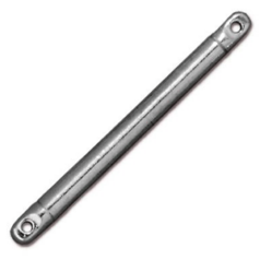 Tierracast Pewter Link Bar, 31x2.3mm - Bright Rhodium