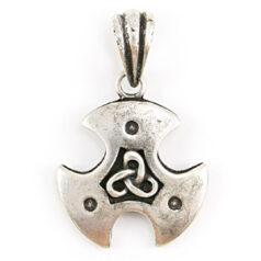 Pendant, Pewter 22.5mm Celtic Cross in Antique Silver Finish with bail