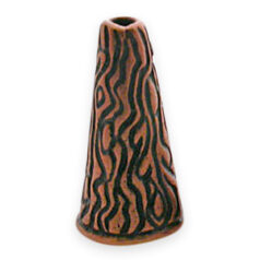 Cone End Cap, JBB Pewter 16x8.3mm (inside 6.3mm) in Antique Copper Finish