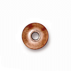 Tierracast Pewter 8mm Classic Bead Aligner - Antique Copper